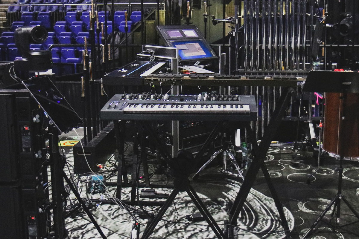 Waldorf Iridium Keyboard (fot. www.facebook.com/hanszimmerlive)