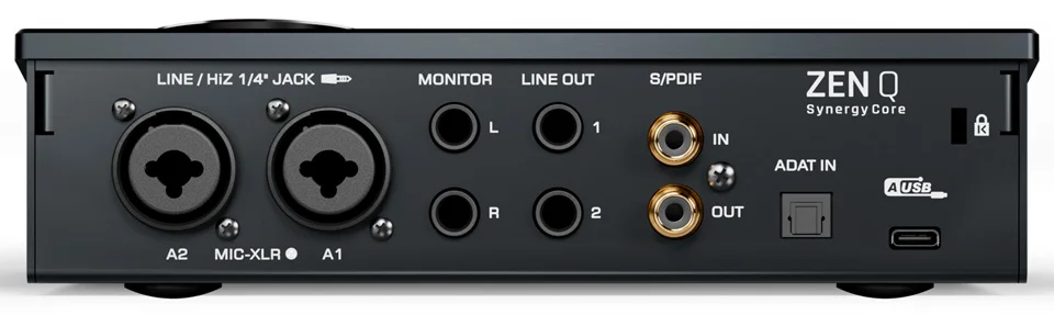 Antelope Audio Zen Q Synergy Core USB – test interfejsu