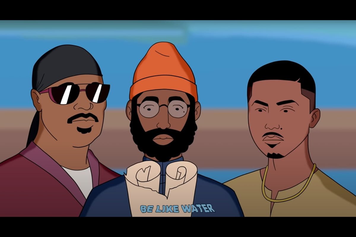 PJ Morton Stevie Wonder Nas „Be Like Water” (fot. YouTube / PJ Morton)