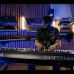 Wojtek Olszak Yamaha MONTAGE8 (fot. YouTube / Yamaha Synths Official)