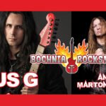 Gus G i Andrea Martongelli (fot. Bochnia Rocks)