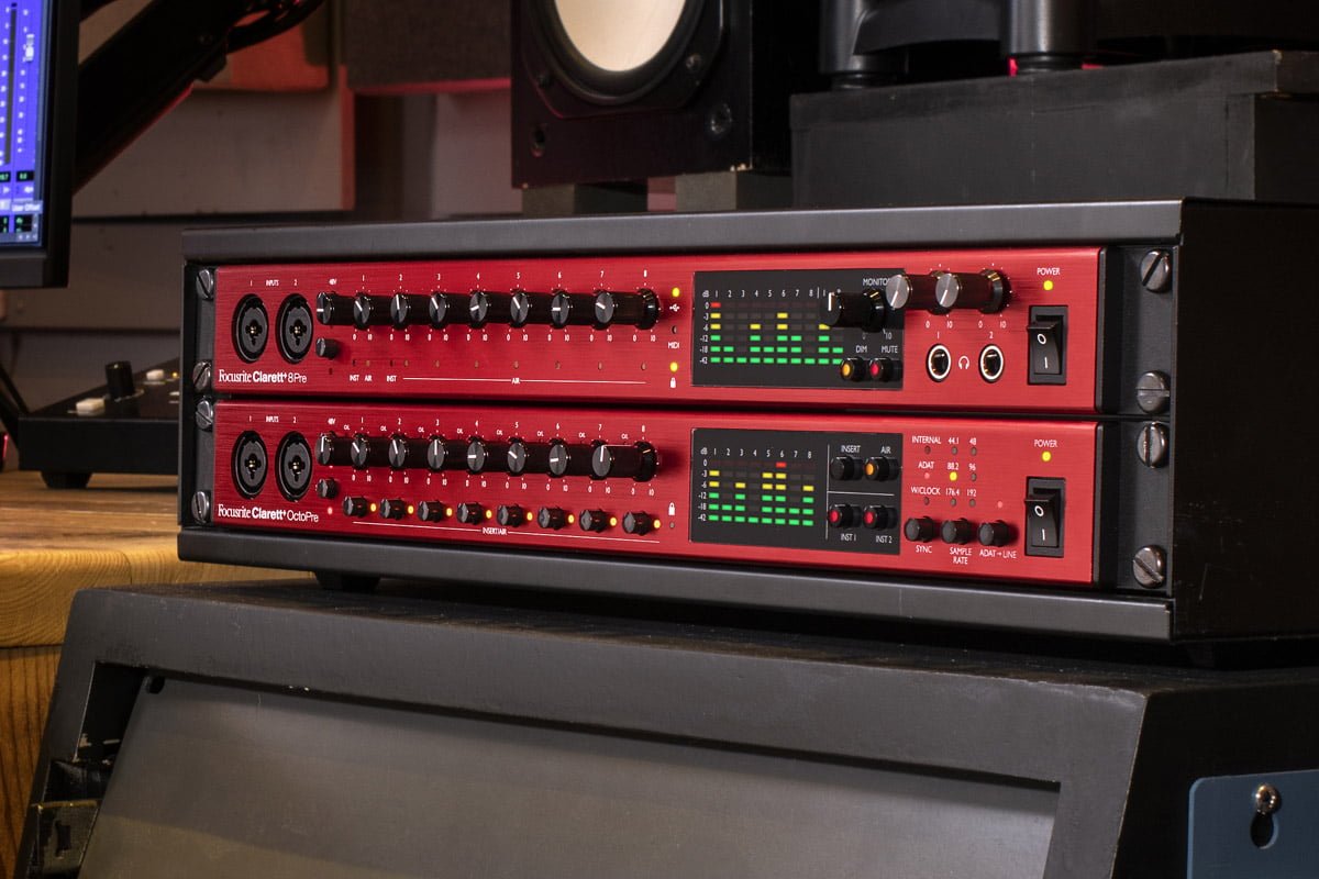 Focusrite Clarett+ OctoPre (fot. Focusrite)