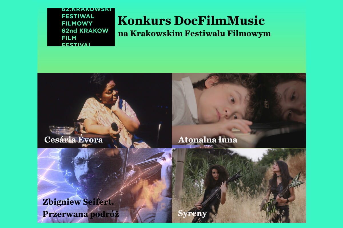 Konkurs DocFilmMusic na Krakowskim Festiwalu Filmowym