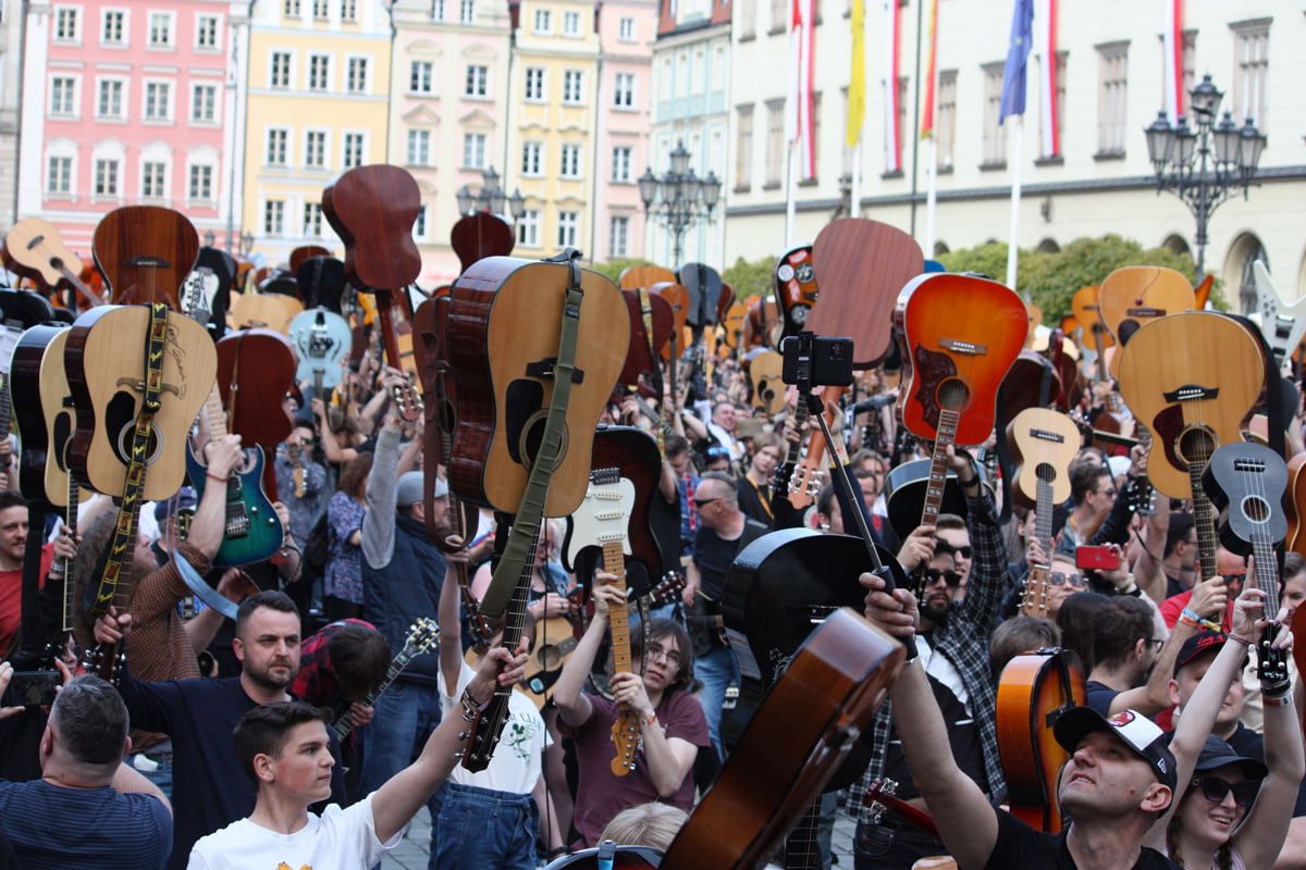 Gitarowy Rekord Świata 2022 (fot. Maciej Warda, Małgorzata Warda)