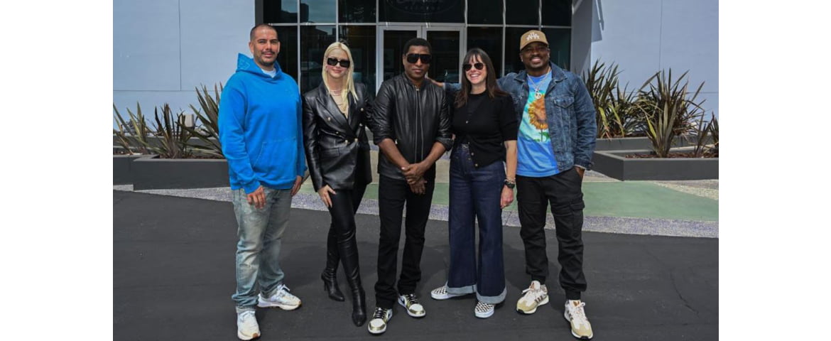 Ray Alba Rika Tischendorf Babyface Michelle Jubelirer Chris Turner; fot. Lester Cohen / Capitol Music Group
