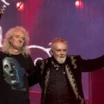 Brian May i Roger Taylor podczas koncertu w 2017 roku; fot. Raph_PH (CC BY 2.0)