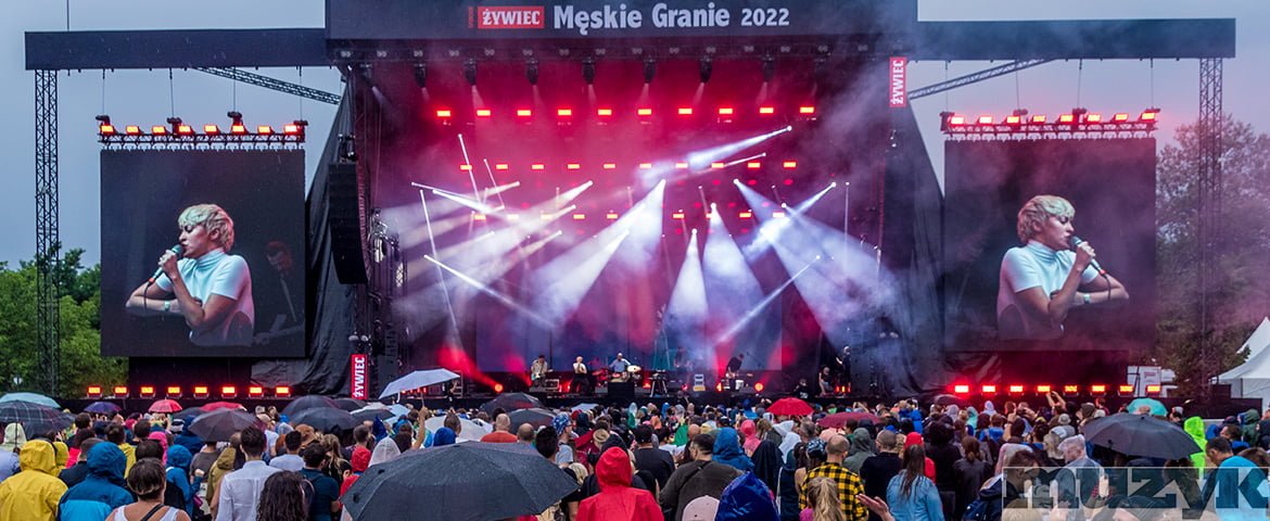 Męskie Granie 2022 w Krakowie (fot. Ada Kopeć-Pawlikowska, Sobiesław Pawlikowski)