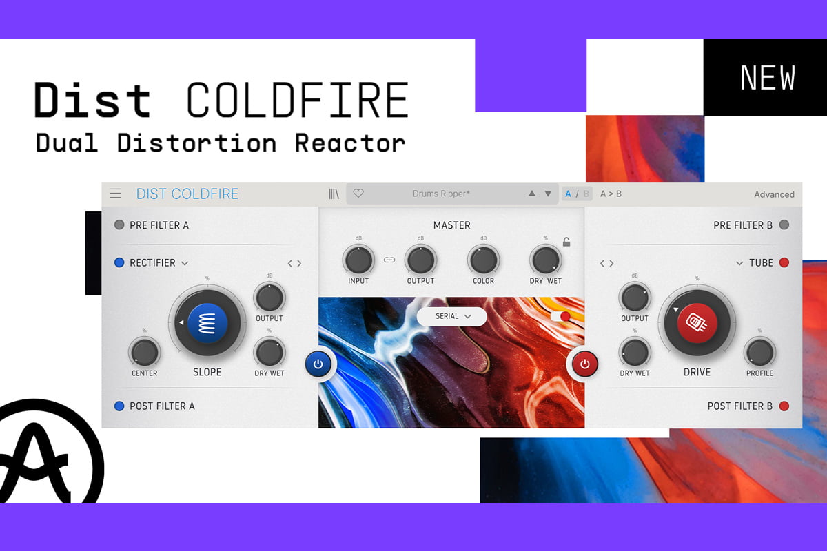 Arturia Dist COLDFIRE (fot. Arturia)
