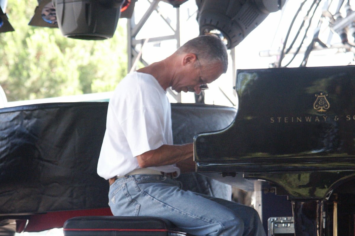 Keith Jarrett; fot. Olivier Bruchez (CC BY-SA 2.0)