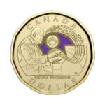 Oscar Peterson moneta (fot. Royal Canadian Mint)