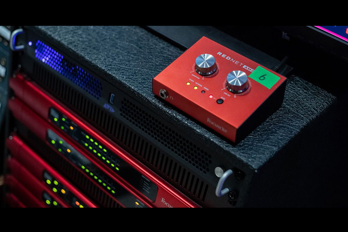 Focusrite RedNet w Marshall Studio (fot. Focusrite Pro)
