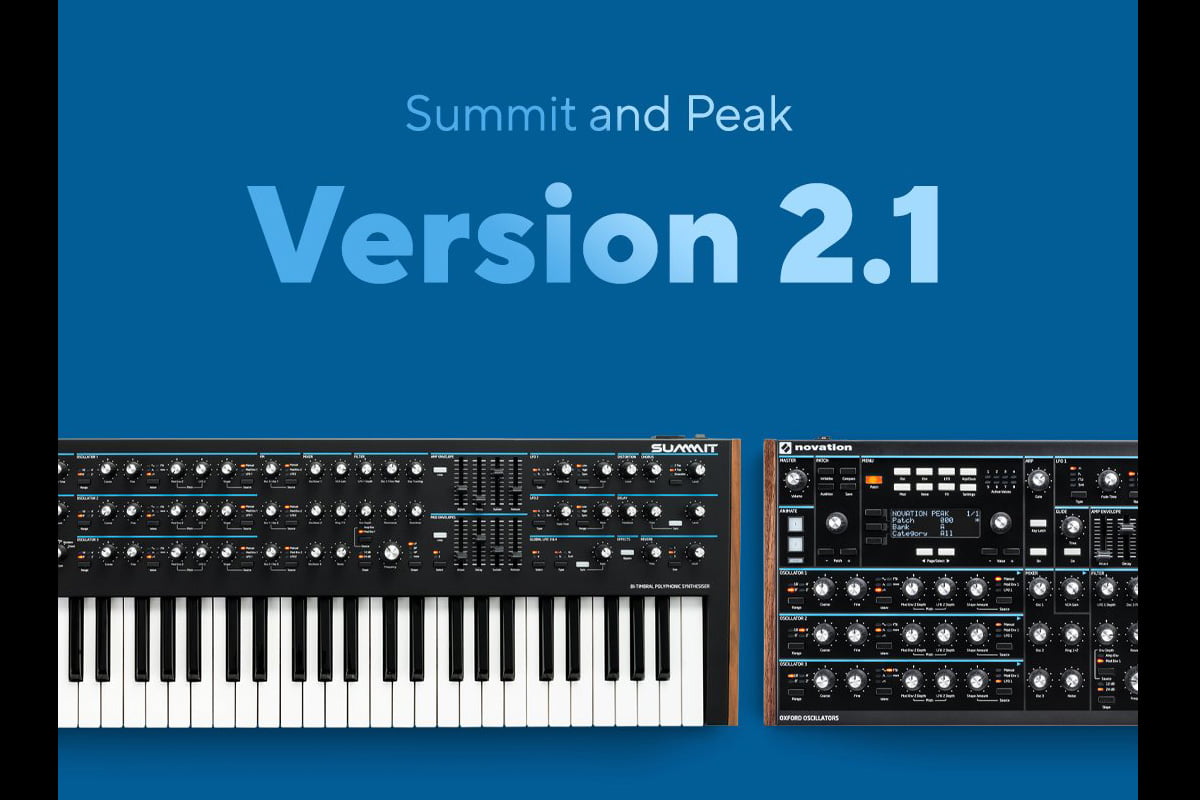 Novation Summit Peak v2.1 (fot. Novation)