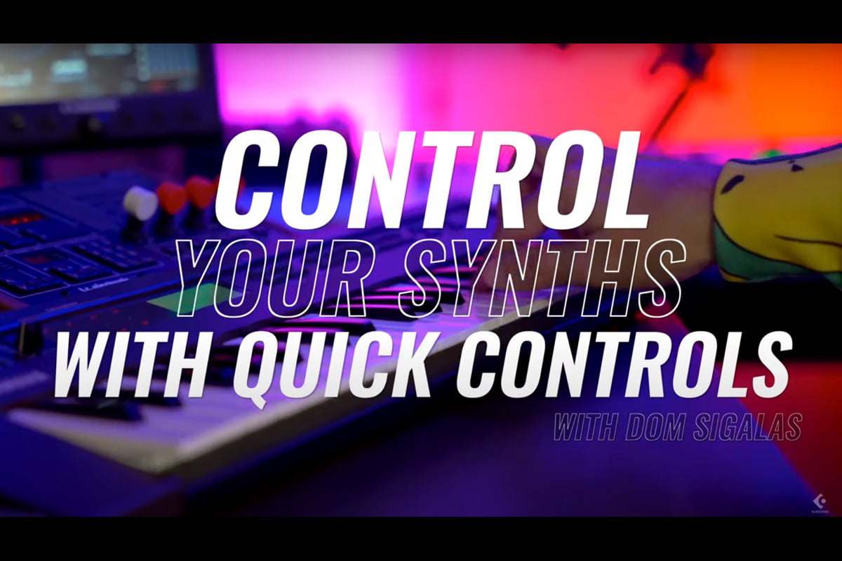 Steinberg Cubase 12 Quick Controls (fot. YouTube / Cubase)