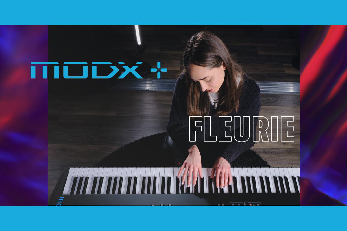 Fleurie Yamaha MODX8+ (fot. Yamaha)