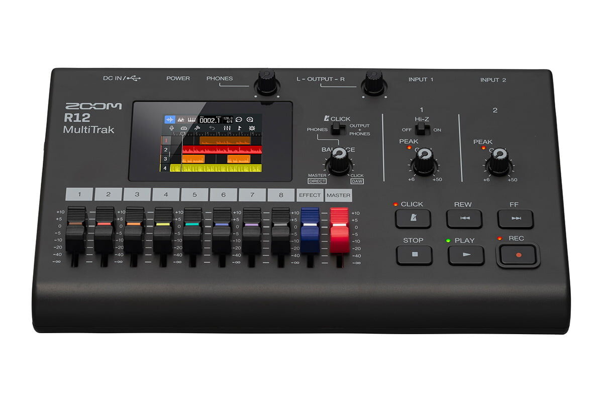 Zoom R12 MultiTrak – nowy wielościeżkowy rejestrator audio