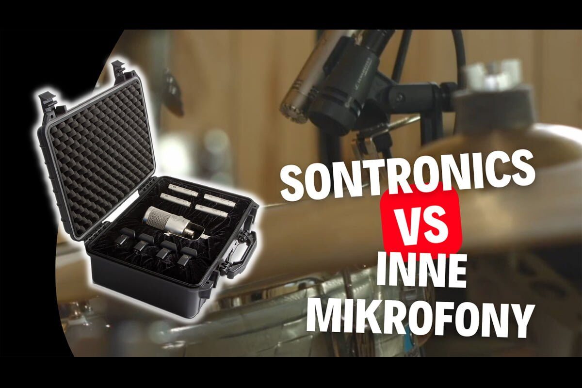 Sontronics DrumPack i porównanie mikrofonów do perkusji
