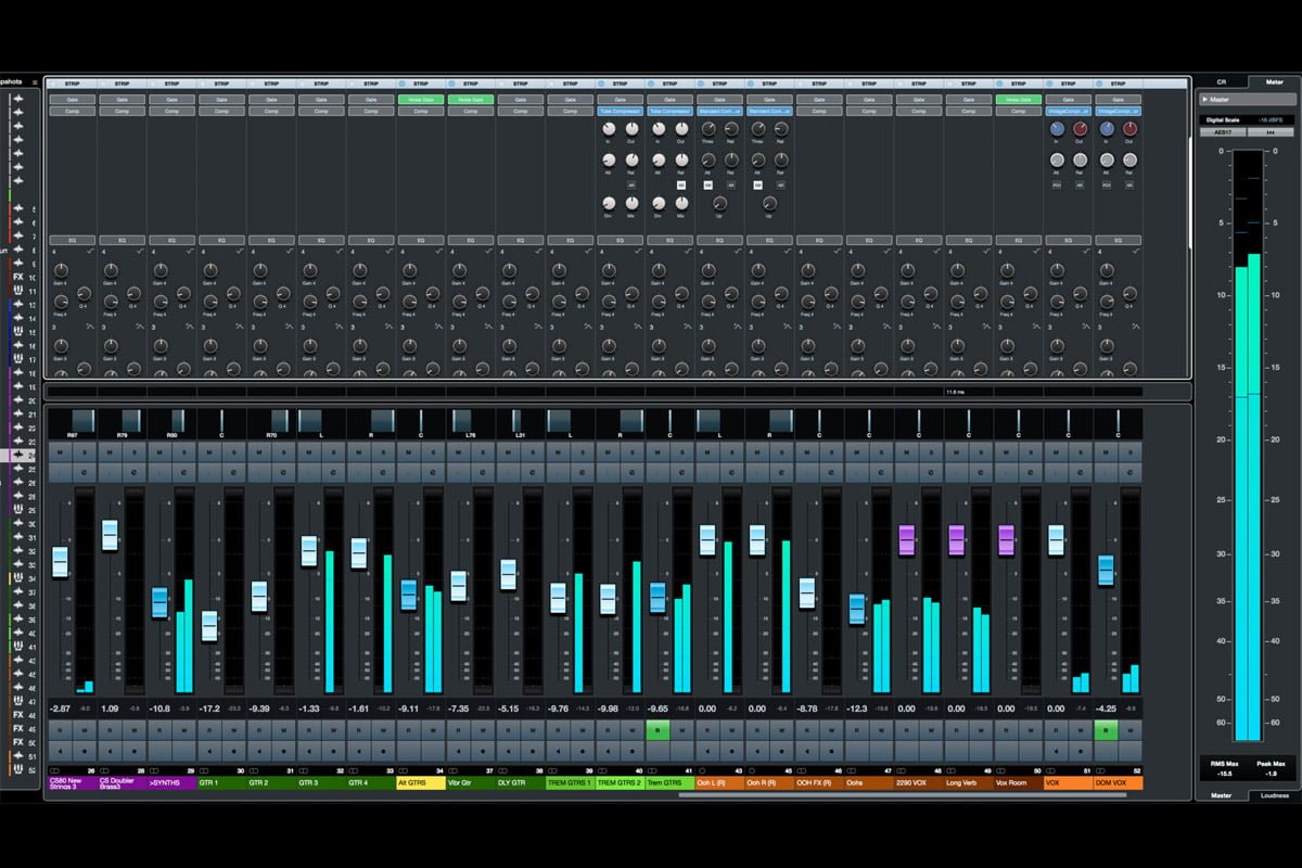 Steinberg Cubase MixConsole (fot. Steinberg)