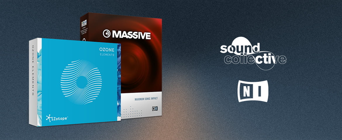 MASSIVE Ozone Elements Focusrite Novation Plug-in Collective Sound Collective (fot. Novation)