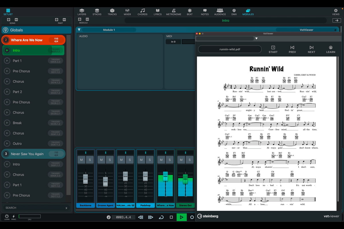 Steinberg VST Live 1.1 (fot. Steinberg)