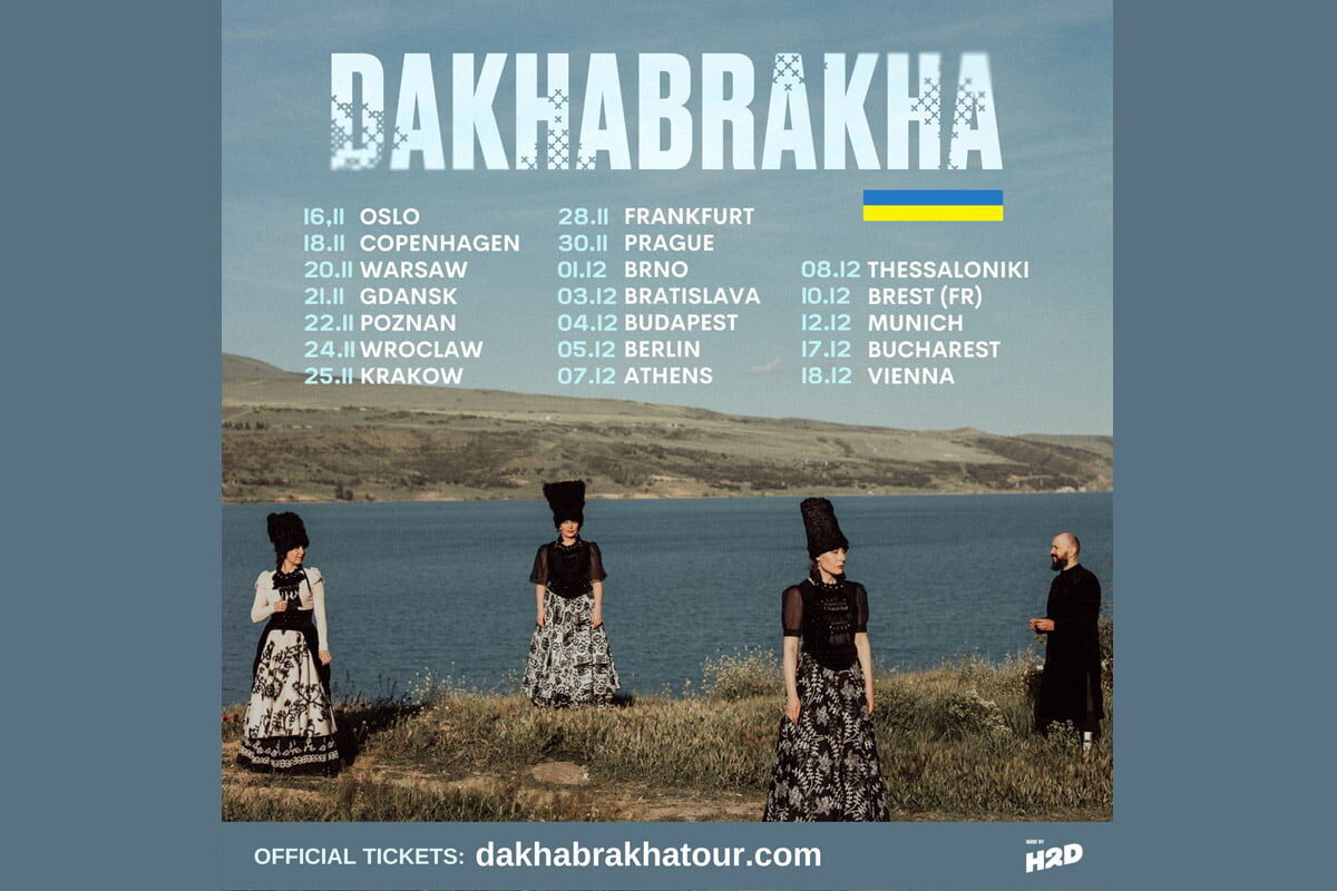 DakhaBrakha na pięciu koncertach w Polsce