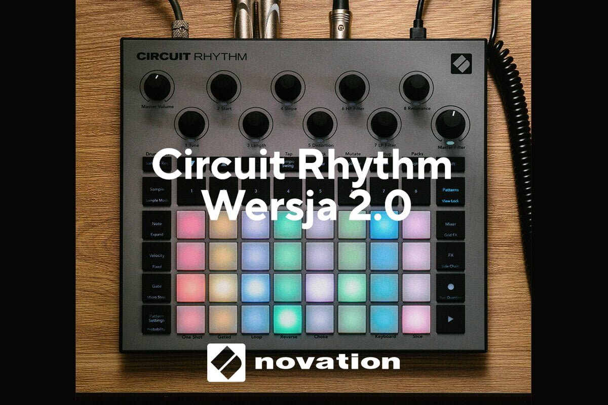 Novation Circuit Rhythm 2.0 – nowy firmware