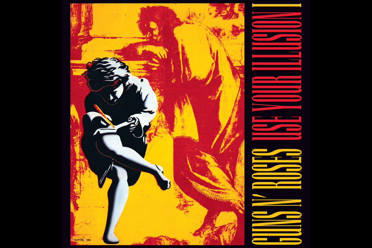 Guns N' Roses „Use Your Illusion I” (fot. Geffen Records / mat. prasowe Universal Music Polska)