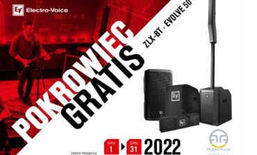 Gwiazdkowa promocja Electro-Voice – pokrowce gratis dla zestawów ZLX-BT i EVOLVE 50