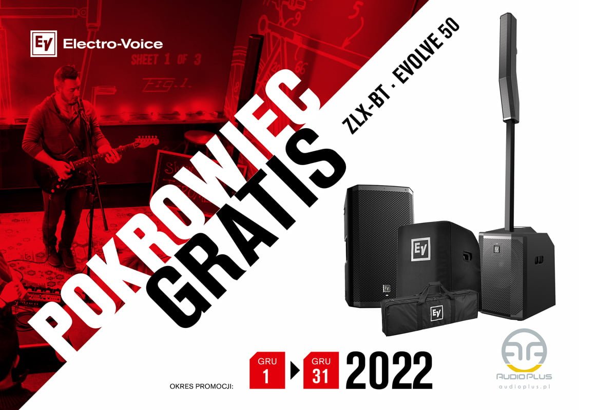 Electro-Voice ZLX-BT EVOLVE 50 promocja (fot. Audio Plus)