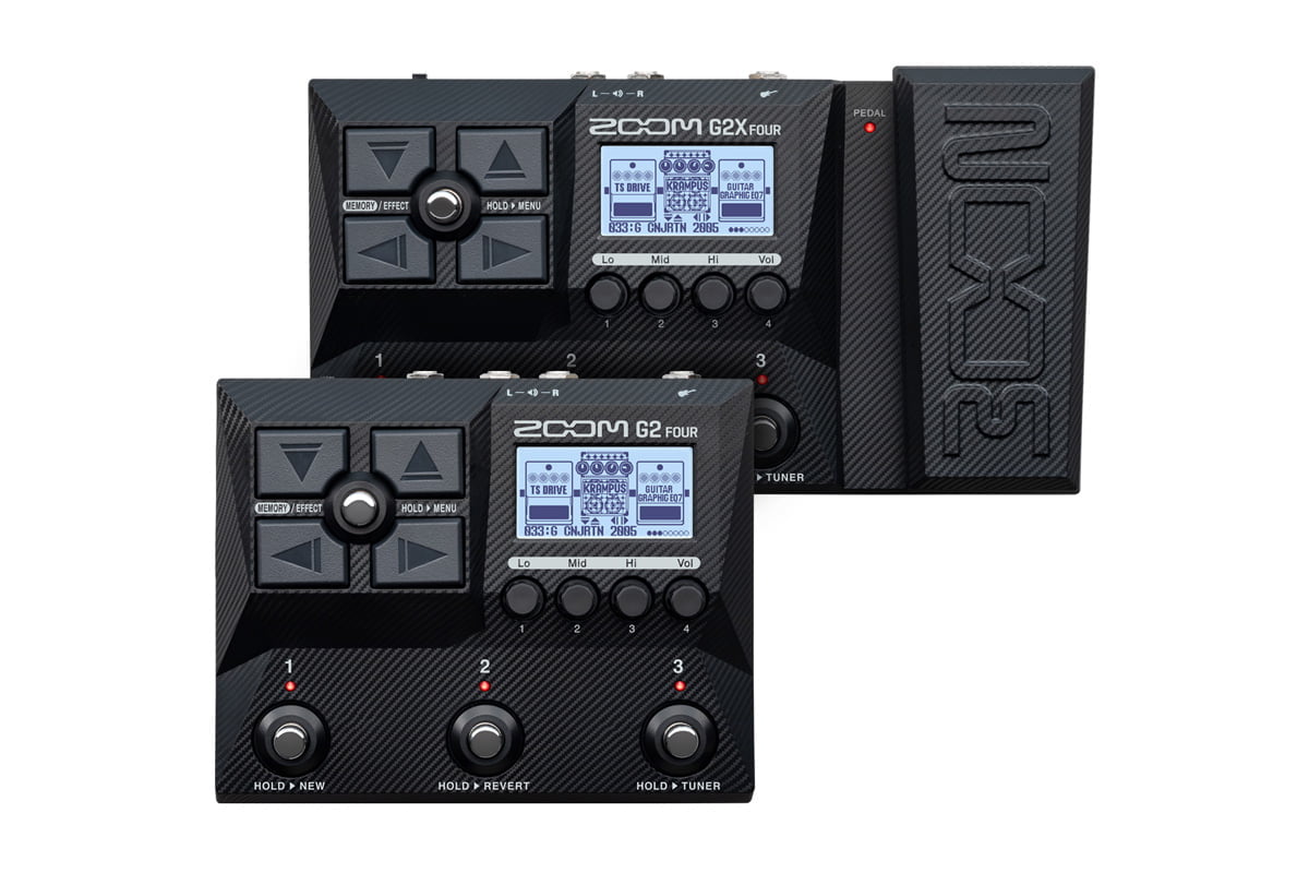 Zoom G2 FOUR i G2X FOUR (fot. Zoom)