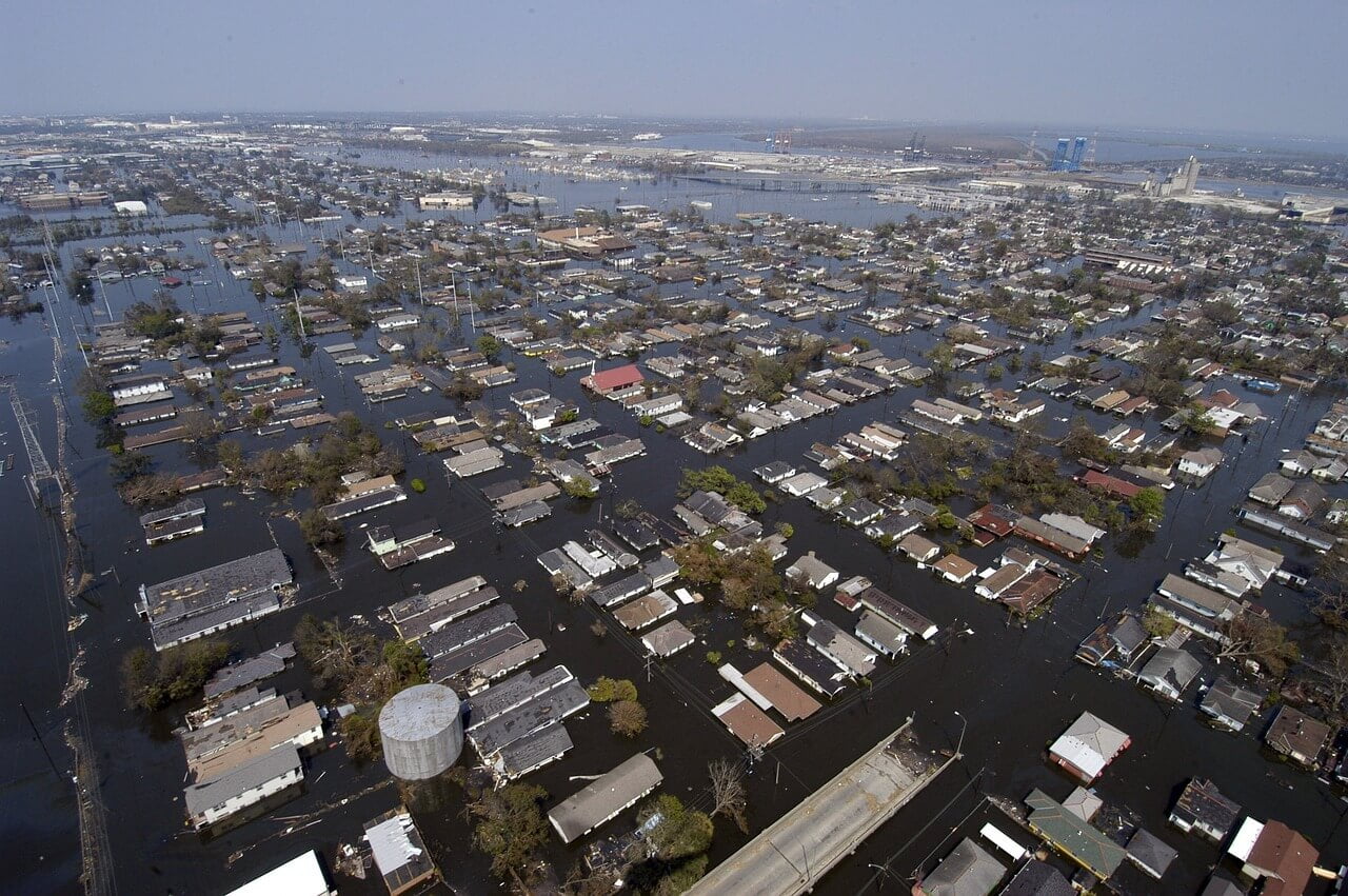 Nowy Orlean zalany po huraganie Katrina, Fot. David Mark, Pixabay