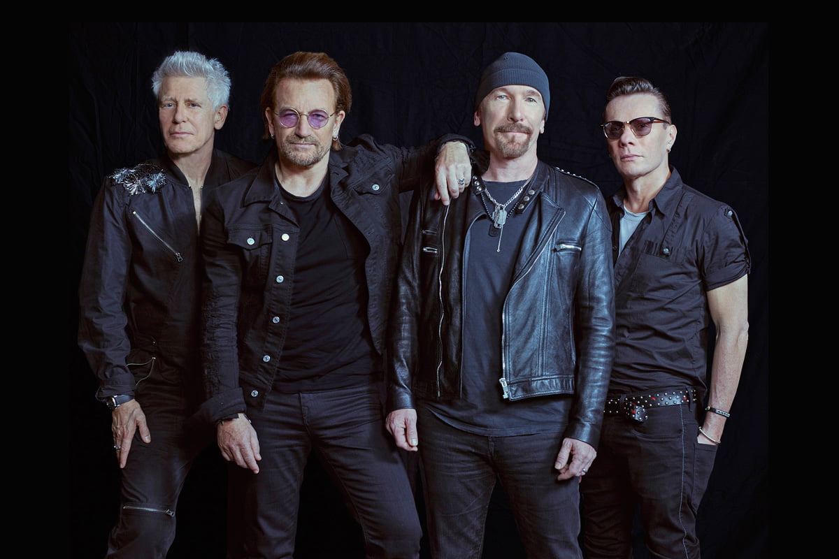 U2 (zdjęcie główne: fot. Olaf Heine / mat. prasowe John F. Kennedy Center for the Performing Arts)