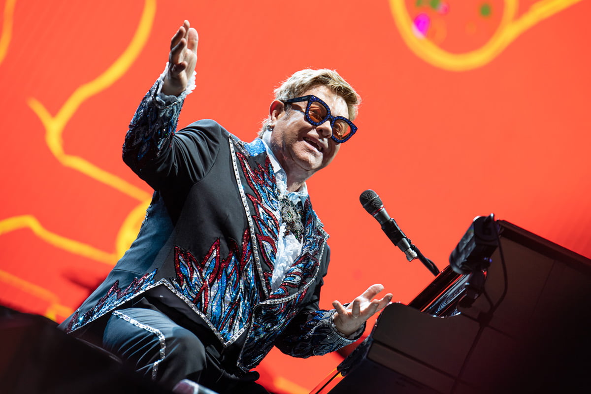 Elton John „Farewell Yellow Brick Road Tour” Lucca 2019 (fot. stedalle / Shutterstock.com)