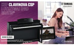 Kup pianino Yamaha CSP-150 lub CSP-170 i zdobądź iPada – promocja