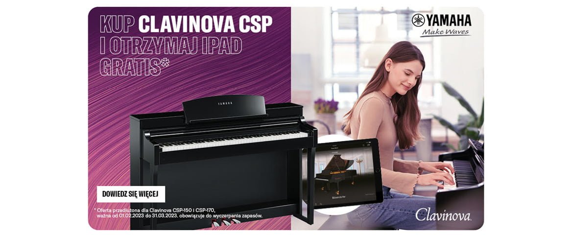 Yamaha CSP-150 CSP-170 promocja (fot. Yamaha)