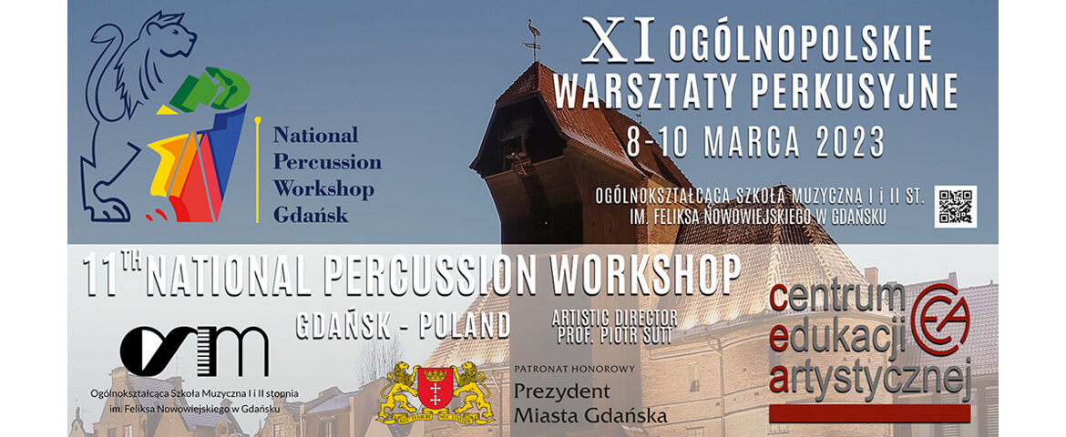 XI Ogólnopolskie Warsztaty Perkusyjne w Gdańsku
