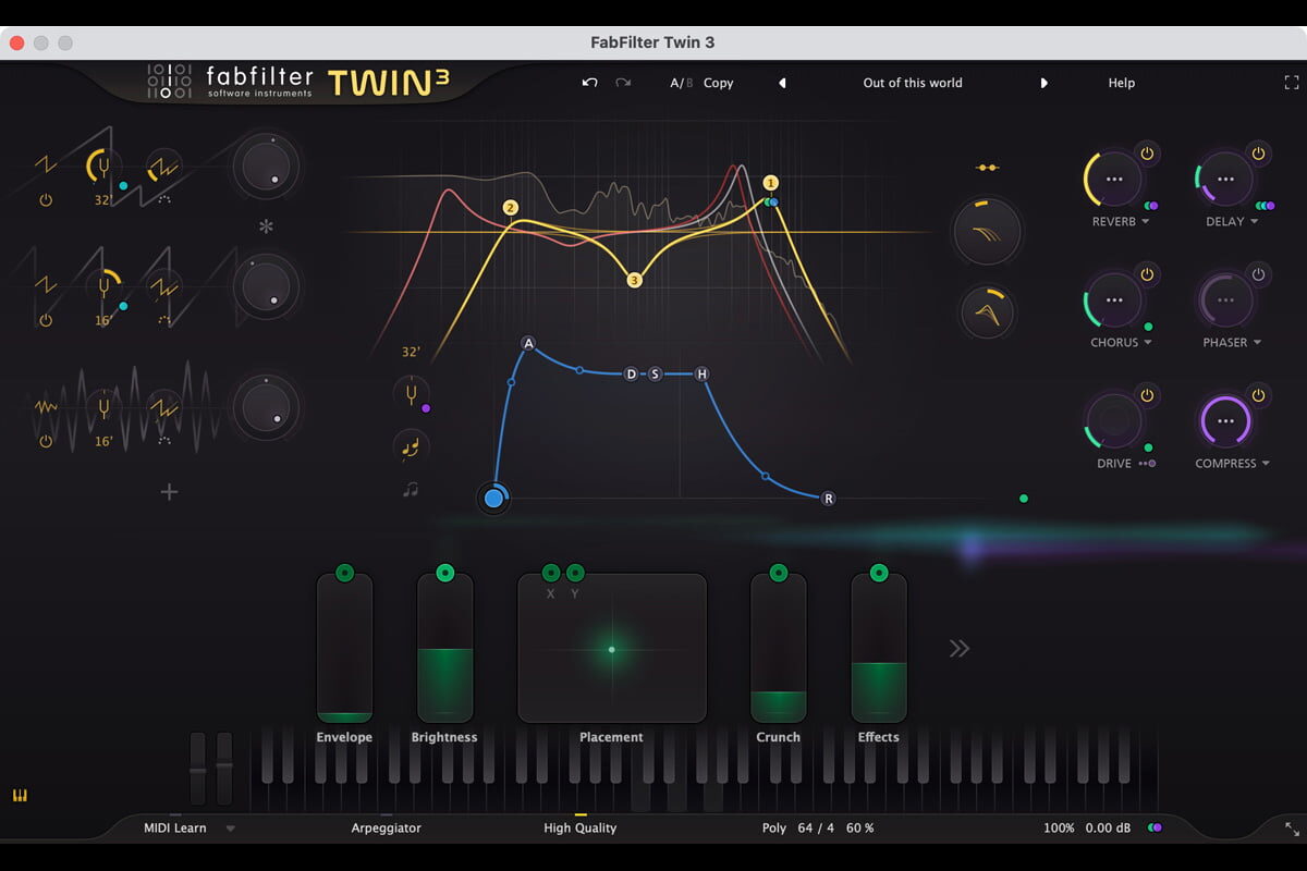 FabFilter Twin 3 – nowa wersja syntezatora wirtualnego