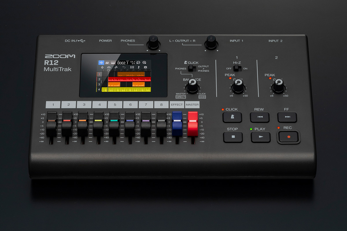 ZOOM R12 MultiTrak (fot. ZOOM Corporation)