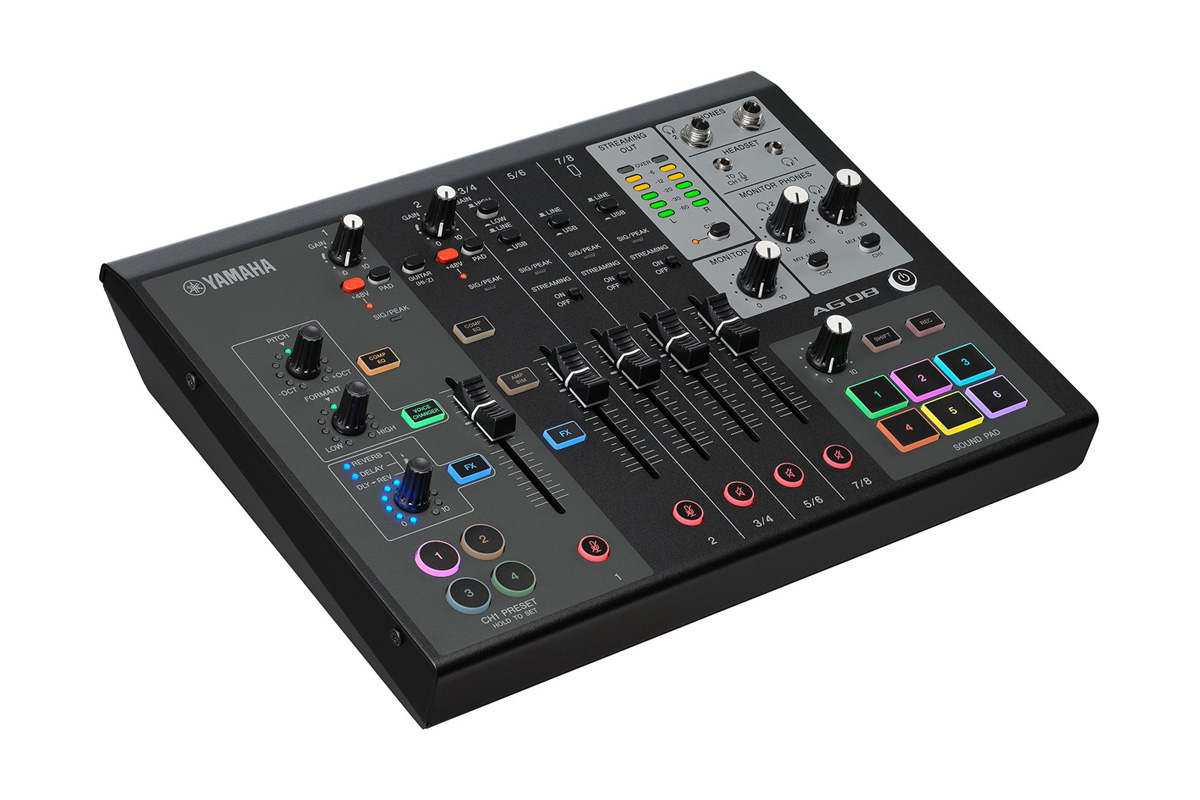 Yamaha AG08 (fot. Yamaha Pro Audio)