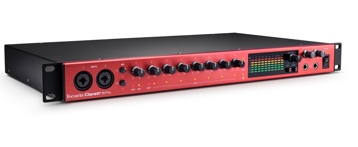 Focusrite Clarett+ 8Pre (fot. Focusrite)
