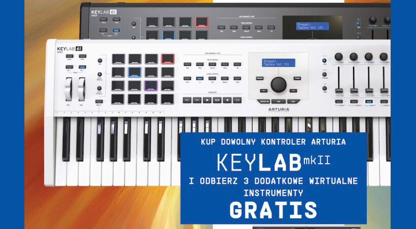 Promocja – klawiatury Arturia KeyLab mkII z dodatkowym oprogramowaniem