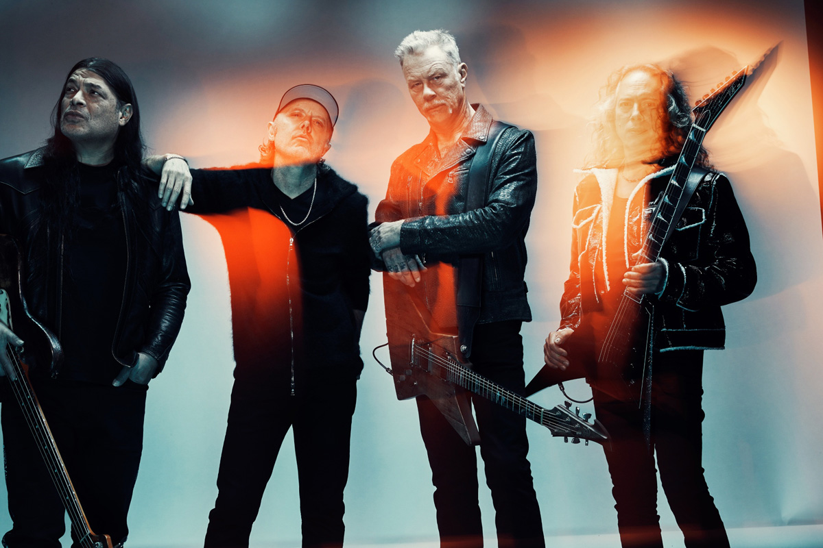 Metallica (fot. Tim Saccenti / mat. prasowe Universal Music Polska)