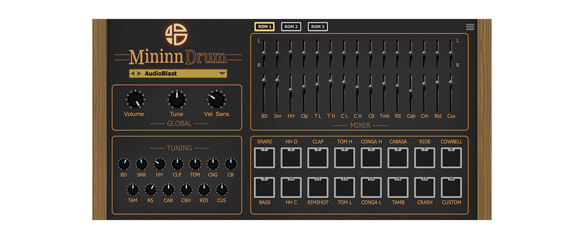 Audio Blast Mininn Drum (fot. Audio Blast)