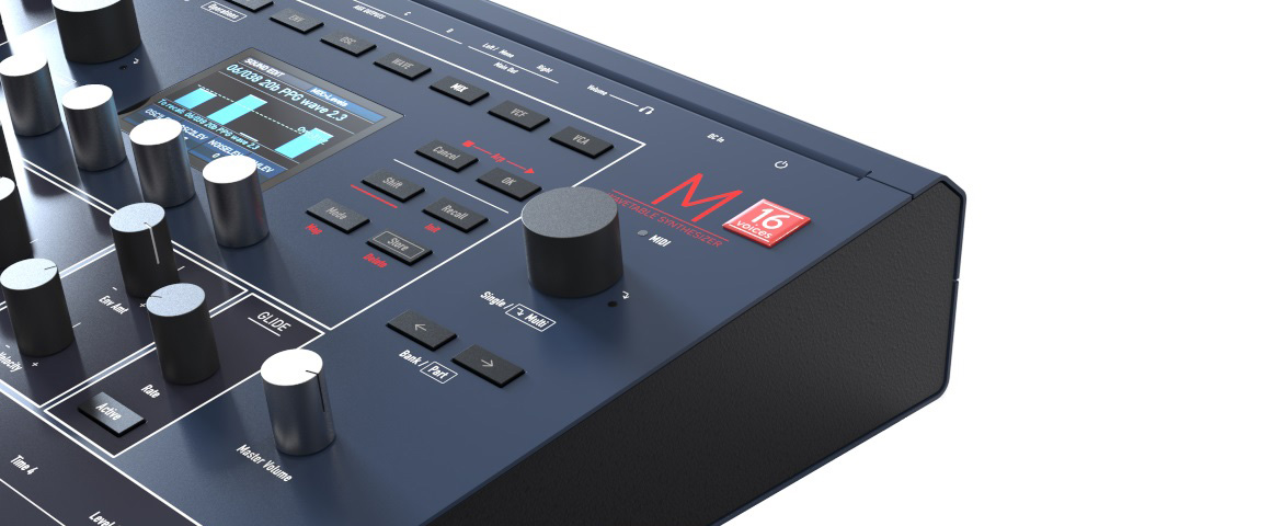 Waldorf M 16Voice (fot. Waldorf Music)