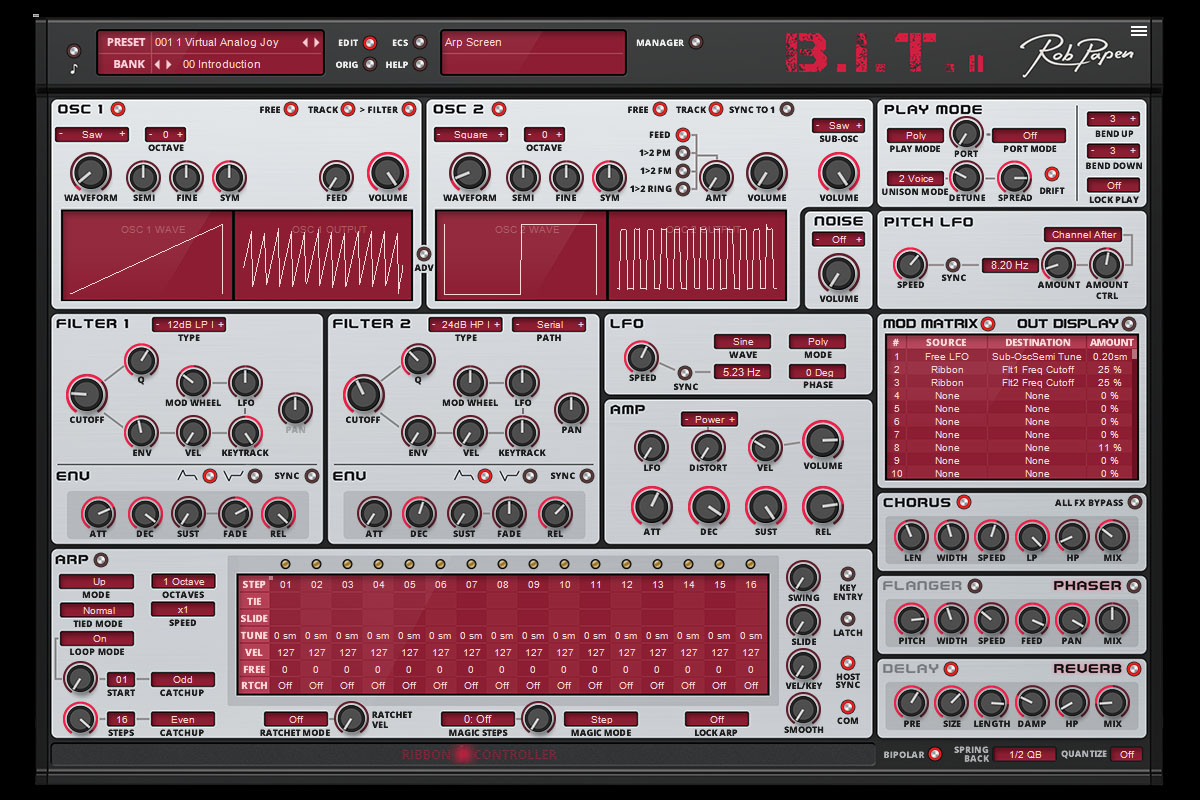 Rob Papen B.I.T. II (fot. Rob Papen)