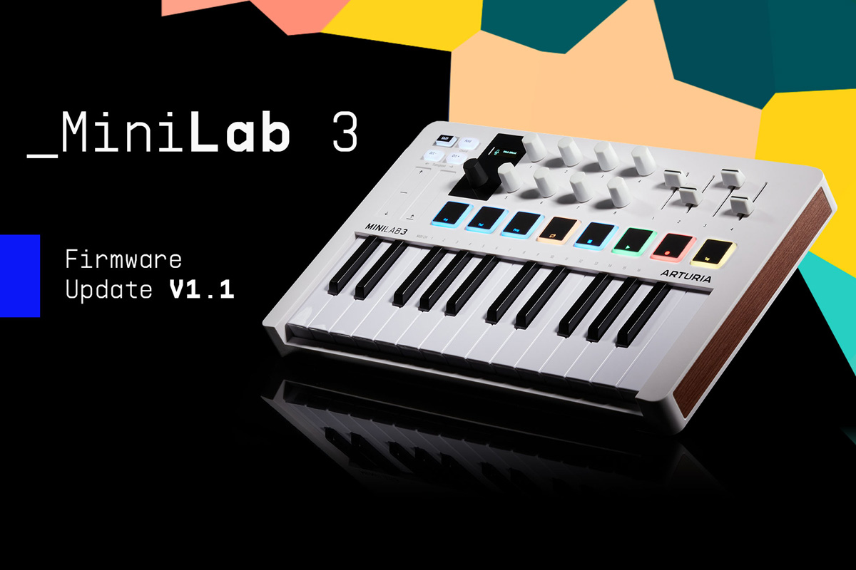 Arturia MiniLab 3 v1.1 (fot. Arturia)