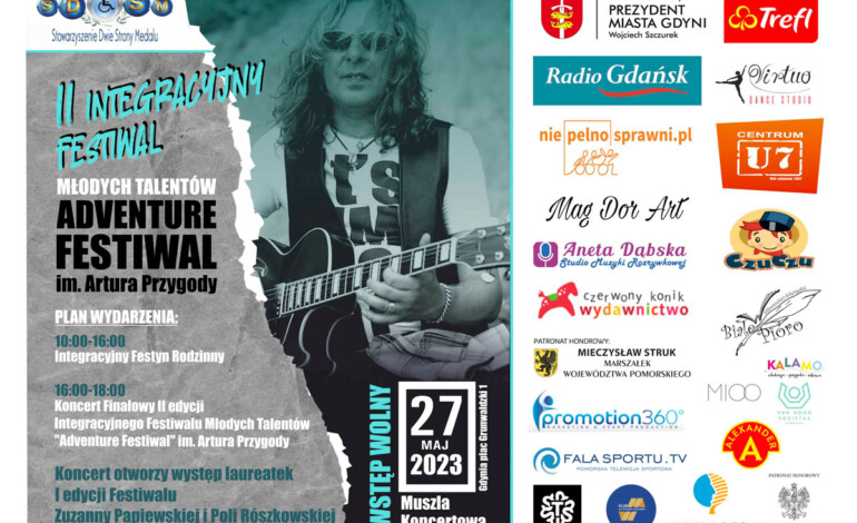 II Integracyjny Festiwal Młodych Talentów im. Artura Przygody w Gdyni
