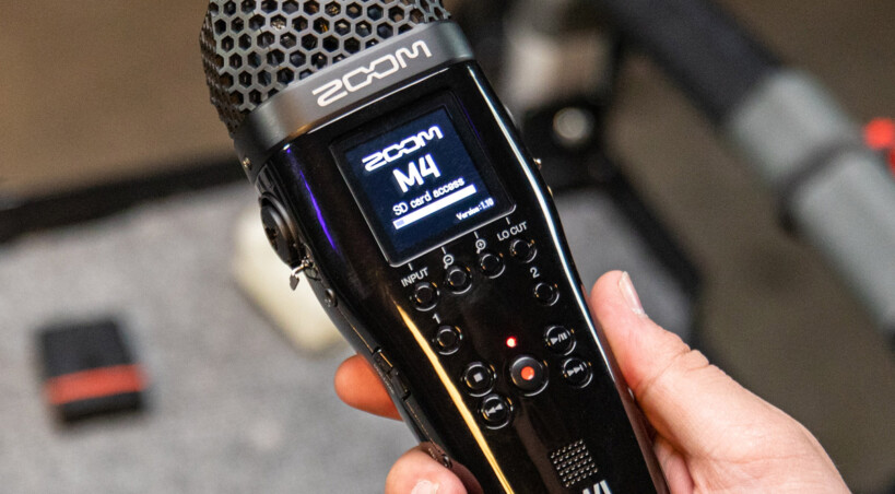 M4 MicTrak – nowy firmware dla rejestratora audio firmy ZOOM