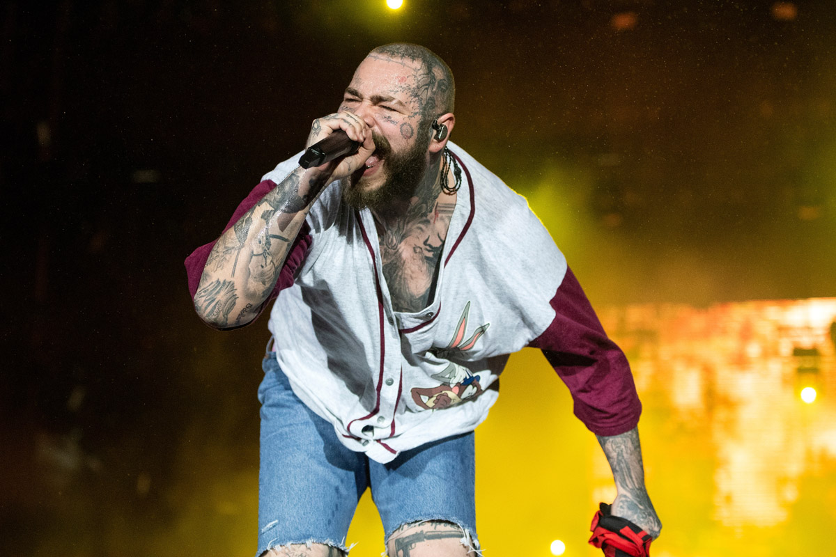 Post Malone (fot. Delmiro Junior / Shutterstock.com)