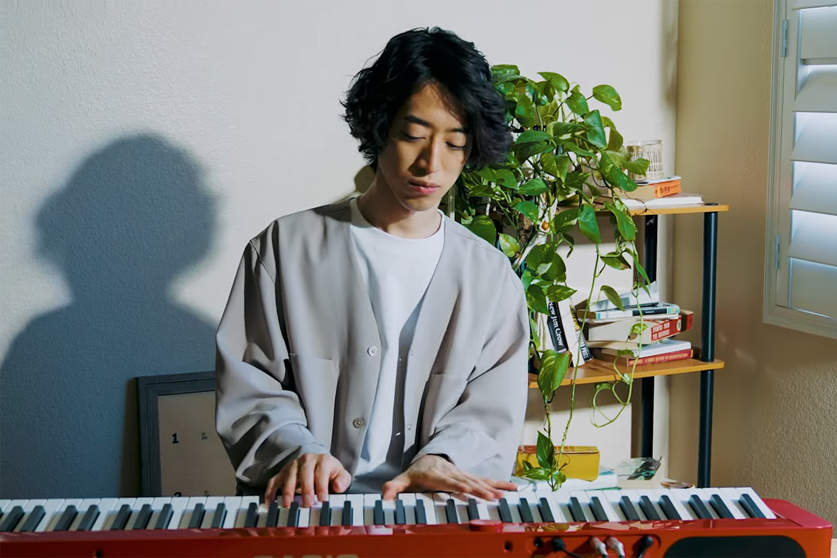 Hayato Sumino Casio PX-S1100 (fot. YouTube / CASIO Music Global)