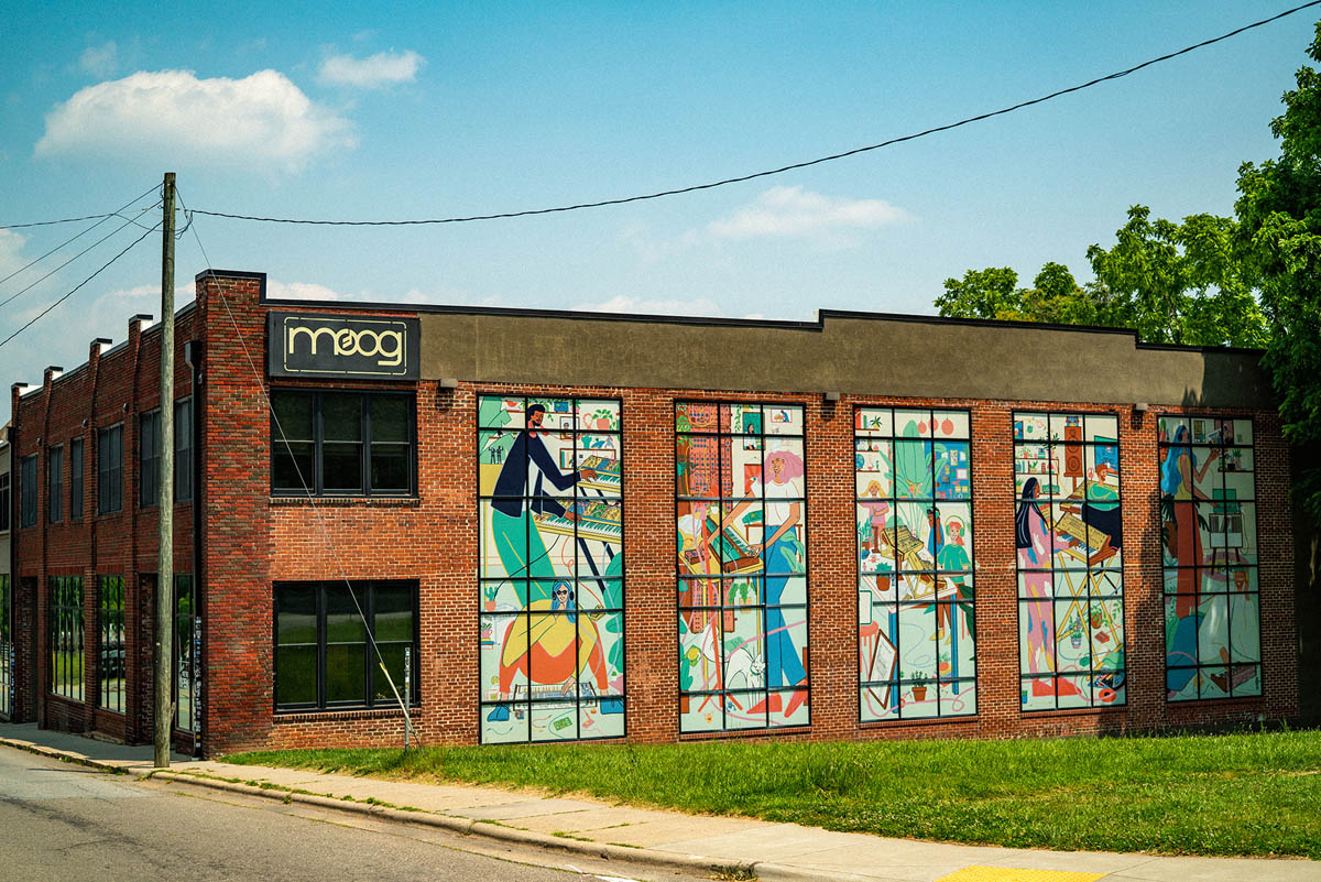 siedziba firmy Moog Music w Asheville (fot. Moog Music, Inc.)